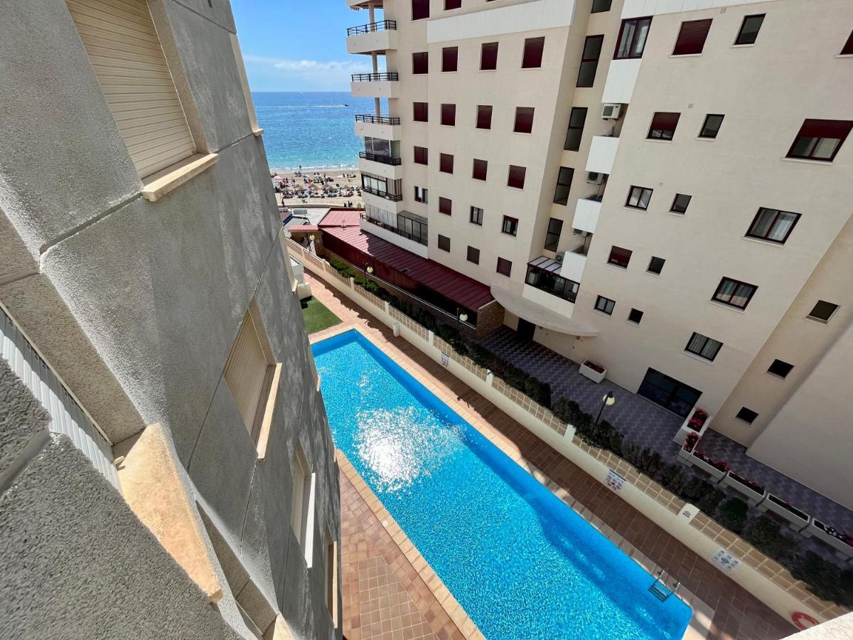 Modern Apartment On The Beach With Pool Calpe Exterior photo