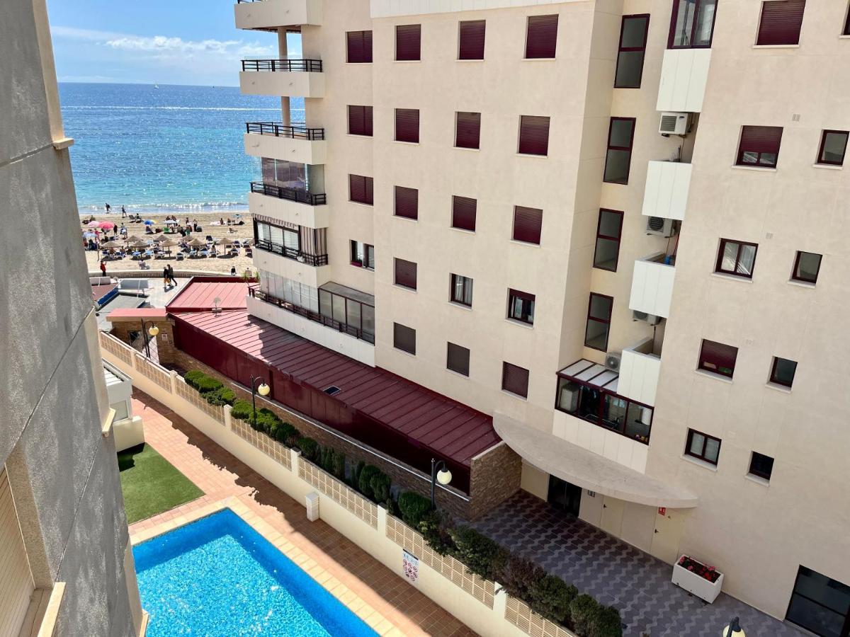 Modern Apartment On The Beach With Pool Calpe Exterior photo