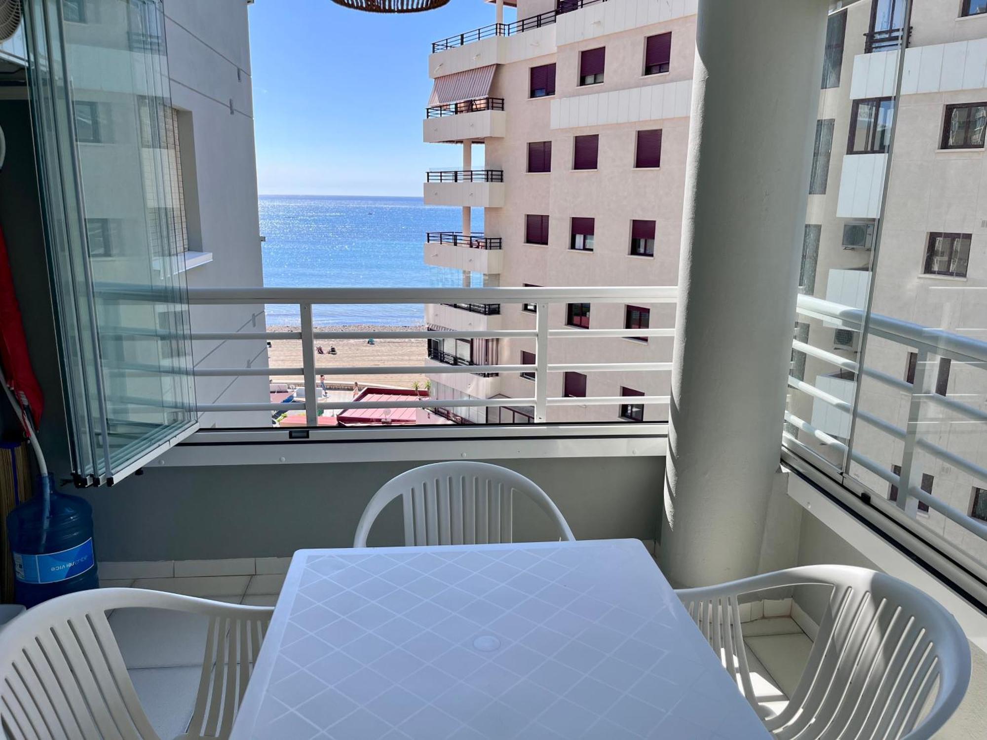 Modern Apartment On The Beach With Pool Calpe Exterior photo