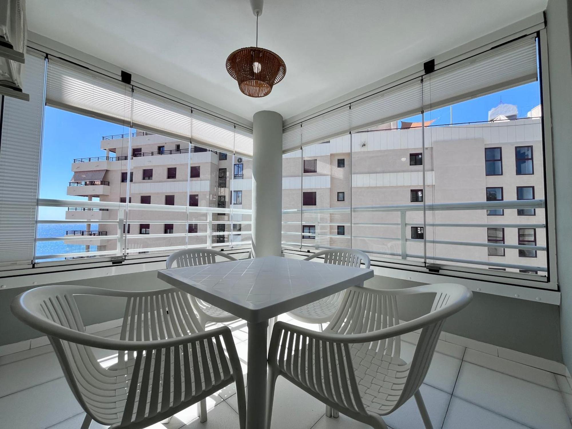 Modern Apartment On The Beach With Pool Calpe Exterior photo